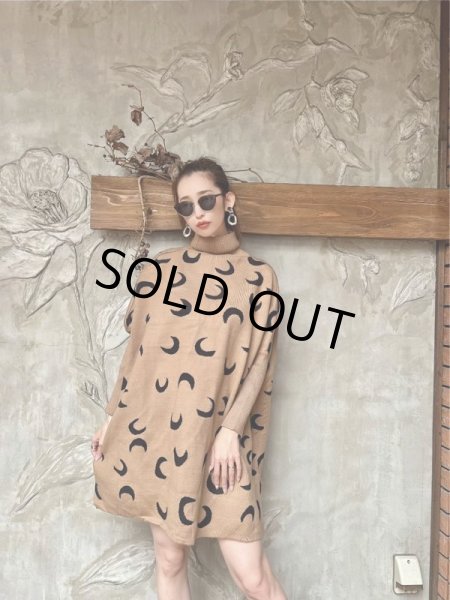 画像10: デザインニットワンピ【アウトレット品】 (10)