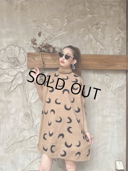 画像5: デザインニットワンピ【アウトレット品】 (5)