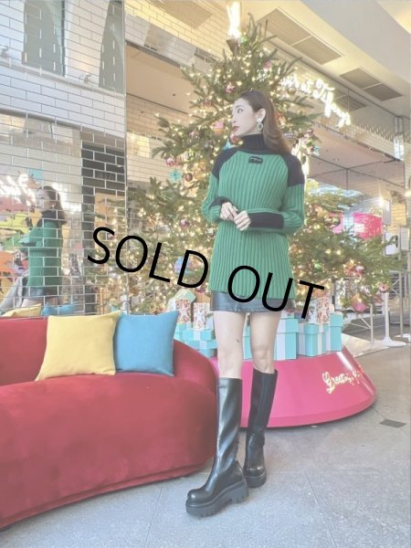 画像5: ハイネックデザインニット (5)