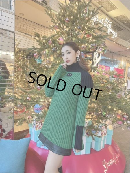 画像4: ハイネックデザインニット (4)