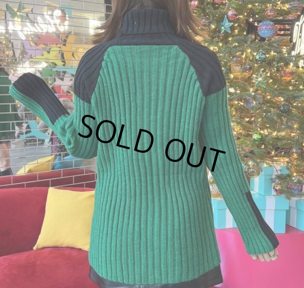 画像10: ハイネックデザインニット (10)