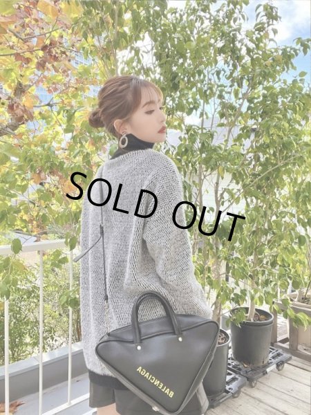 画像3: バイカラーハイネックニット (3)