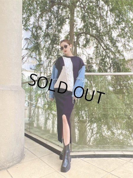 画像4: デニムドッキングニット (4)