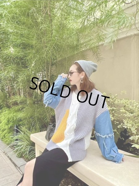 画像4: デニムドッキングニット (4)