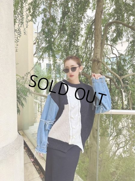 画像5: デニムドッキングニット (5)