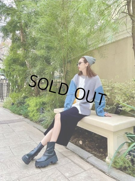 画像5: デニムドッキングニット (5)