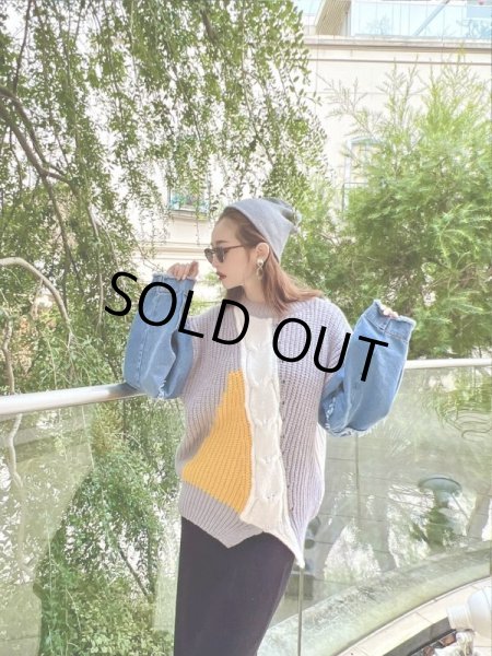 画像2: デニムドッキングニット (2)