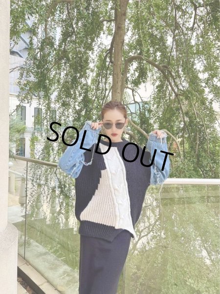 画像2: デニムドッキングニット (2)