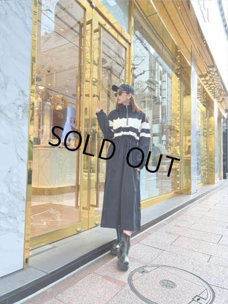 画像8: ラインロングワンピ【アウトレット商品】 (8)