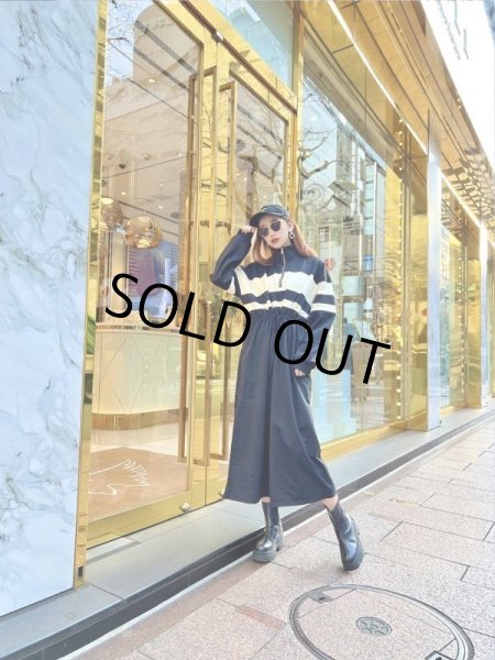 画像3: ラインロングワンピ【アウトレット商品】 (3)