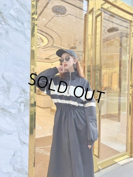 画像5: ラインロングワンピ【アウトレット商品】 (5)