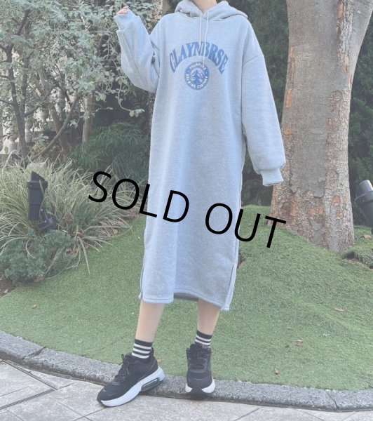 画像8: スウェットロングワンピ (8)