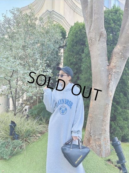 画像3: スウェットロングワンピ (3)