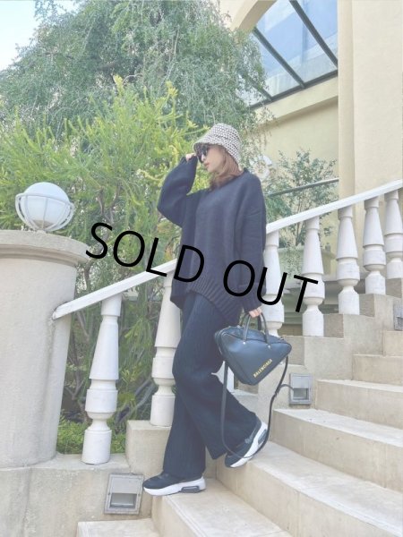 画像3: ニットワイドパンツ (3)