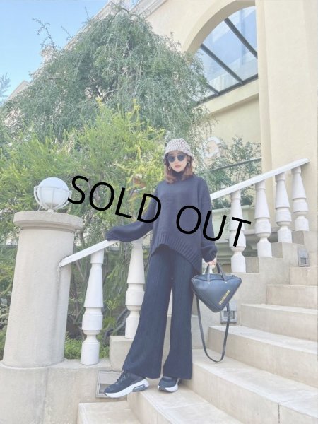 画像4: ニットワイドパンツ (4)