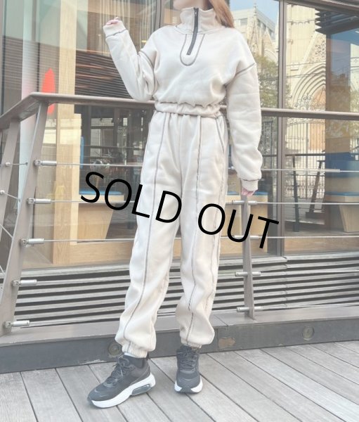 画像8: ハーフジップセットアップ (8)