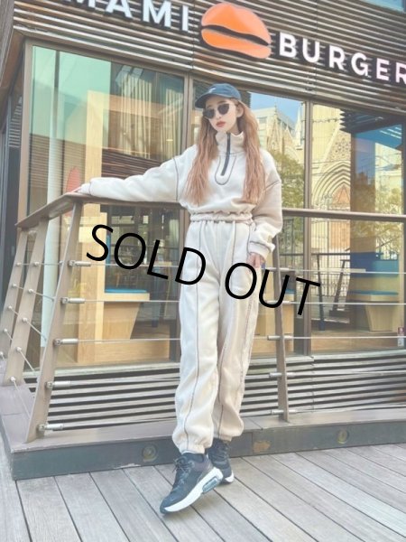 画像2: ハーフジップセットアップ (2)