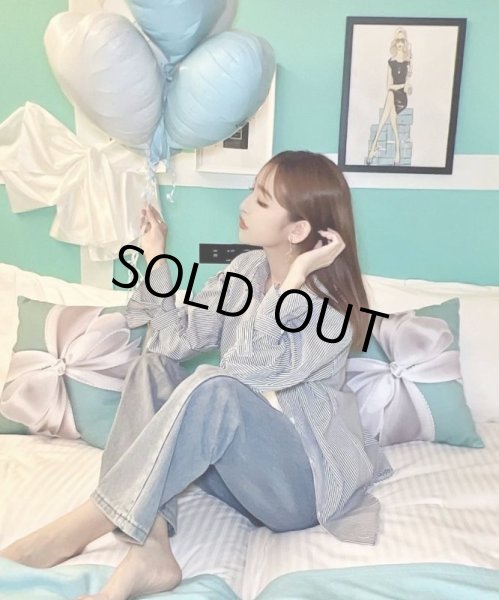 画像2: ストライプデザインシャツ (2)