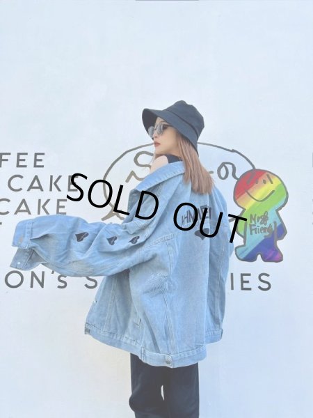 画像3: ハートデニムジャケット (3)