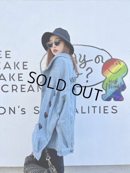 画像11: ハートデニムジャケット (11)