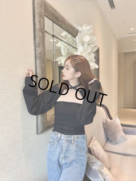 画像9: チョーカーリボントップス (9)