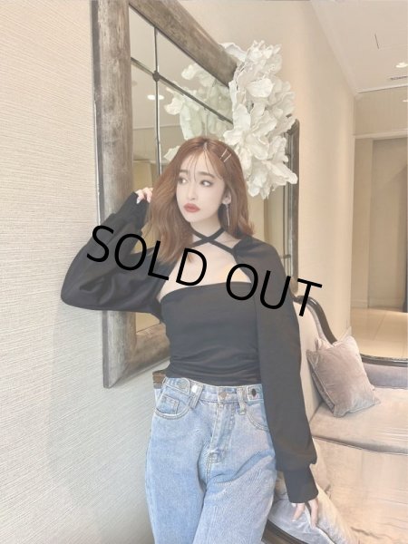 画像4: チョーカーリボントップス (4)