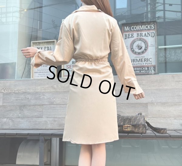 画像7: ワントーンシャツワンピ (7)