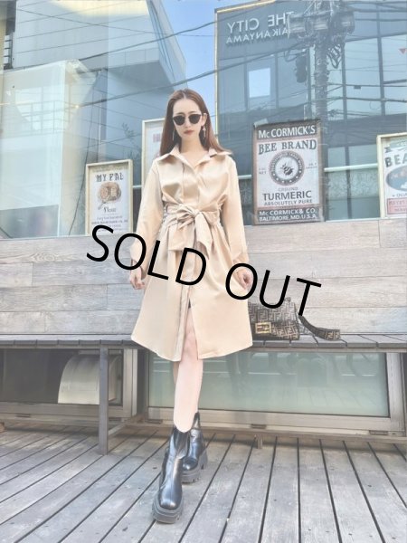 画像8: ワントーンシャツワンピ (8)