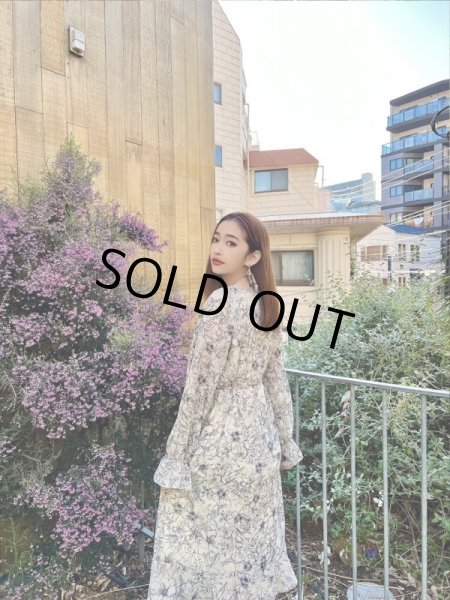 画像7: 花柄フレアワンピース (7)