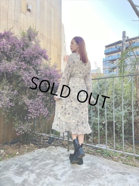 画像11: 花柄フレアワンピース (11)