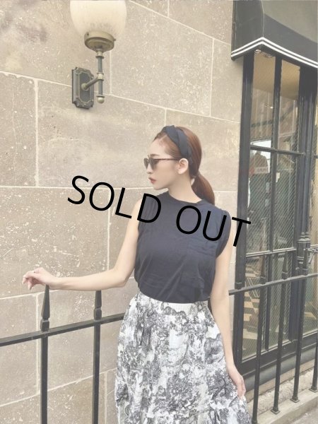 画像5: ボタニカル柄マキシスカート (5)