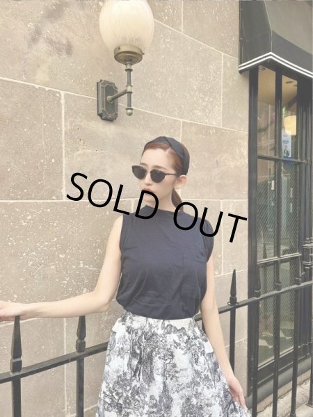 画像4: ボタニカル柄マキシスカート (4)