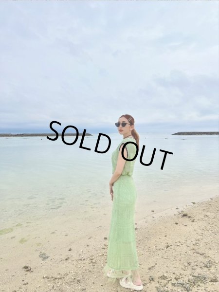 画像3: サマーニットマキシセットアップ (3)