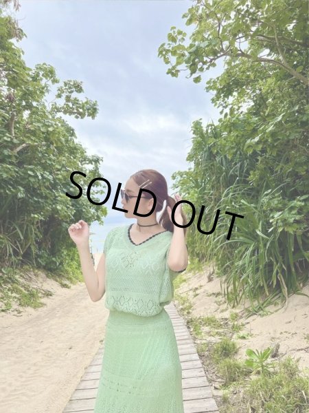 画像4: サマーニットマキシセットアップ (4)