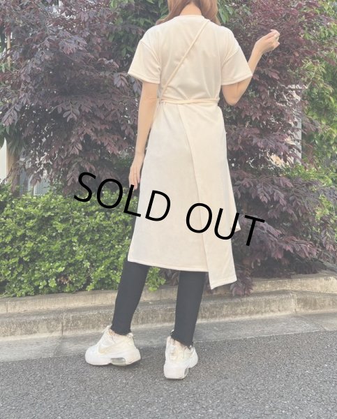 画像11: オープンデザインTシャツワンピ (11)