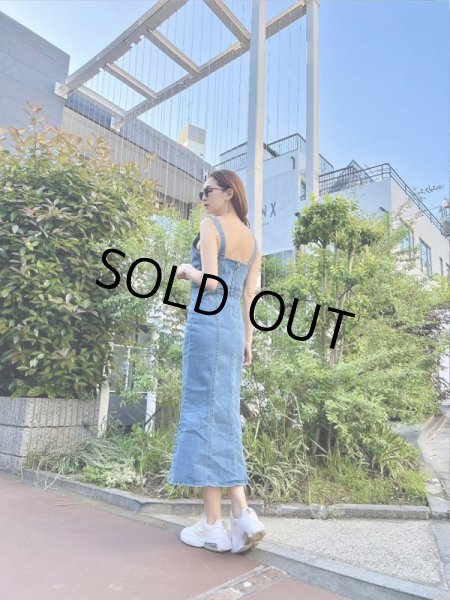 画像4: デニムカジュアルワンピース (4)