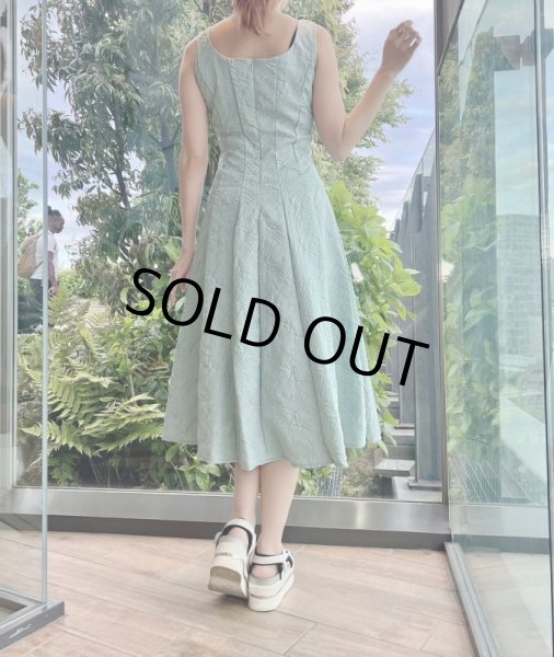 画像8: ワントーンフレアワンピース (8)