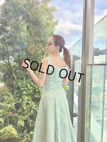 画像6: ワントーンフレアワンピース (6)