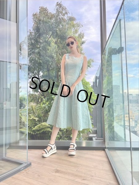 画像9: ワントーンフレアワンピース (9)