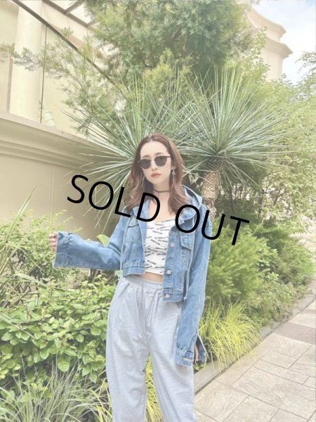 画像6: ショート丈デニムジャケット (6)