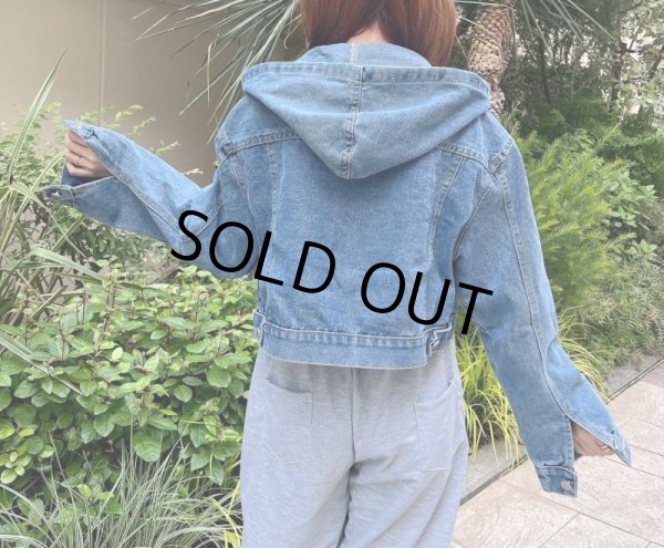 画像9: ショート丈デニムジャケット (9)