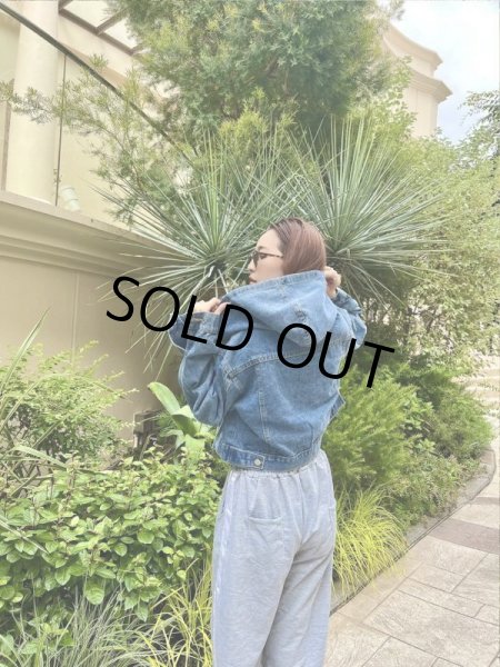 画像7: ショート丈デニムジャケット (7)