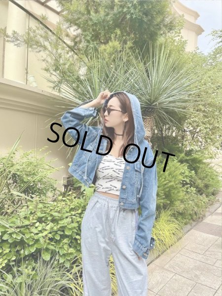 画像4: ショート丈デニムジャケット (4)