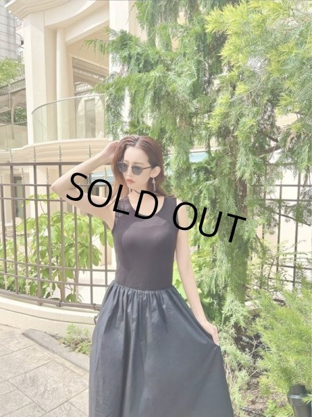 画像2: シンプルフレアワンピース (2)