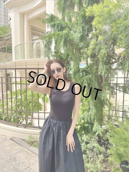 画像4: シンプルフレアワンピース (4)