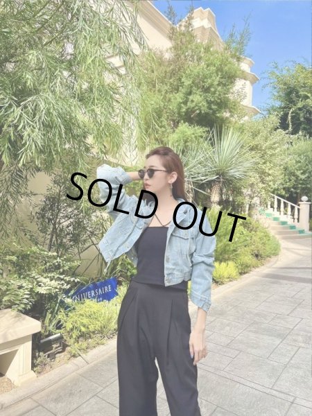 画像5: ショート丈デニムジャケット (5)