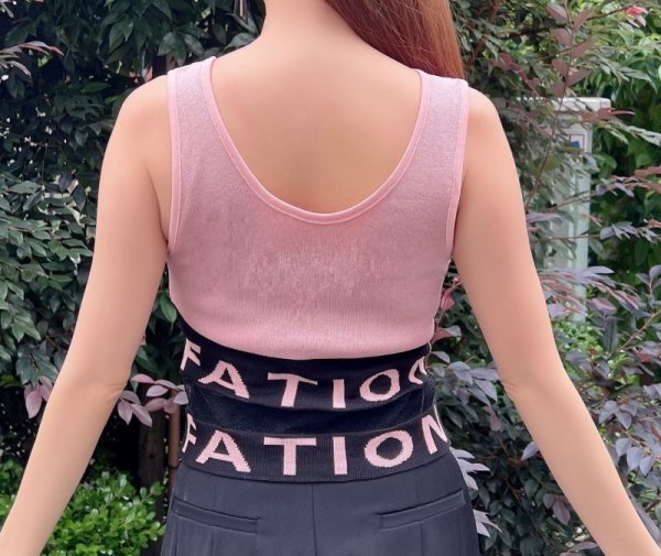 画像7: シースルーロゴトップス (7)