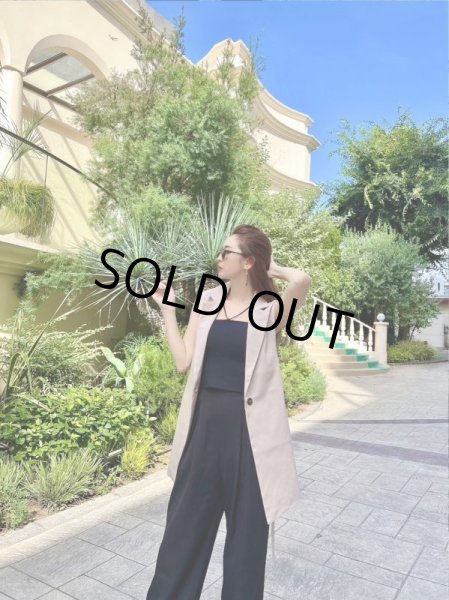 画像2: ワントーンベストジャケット (2)