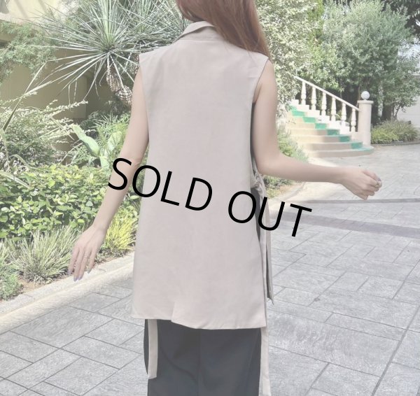 画像7: ワントーンベストジャケット (7)