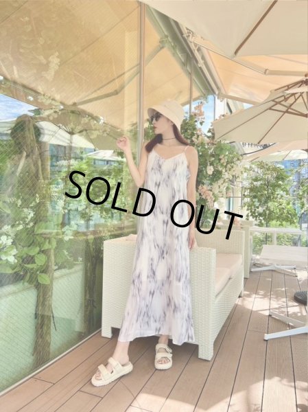 画像3: 大理石柄ワンピース (3)